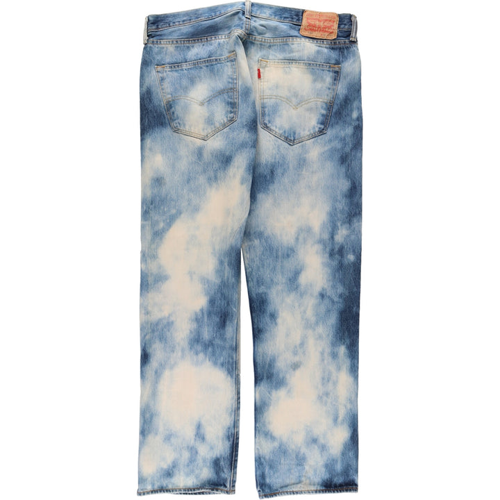 Levi's 501 tie-dye pattern straight denim pants for men, size W36 / eaa491377