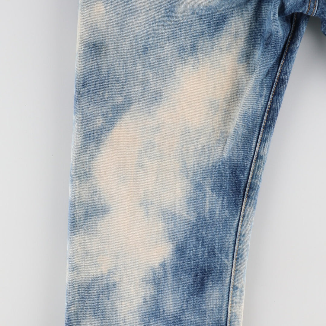 Levi's 501 tie-dye pattern straight denim pants for men, size W36 / eaa491377