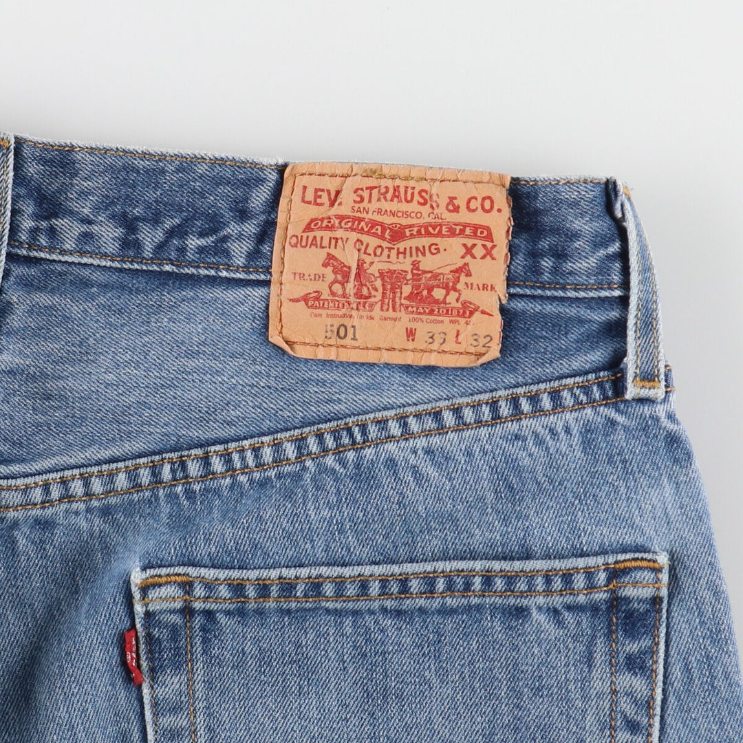 Levi's 501 straight denim pants for men, size W33 / eaa491378