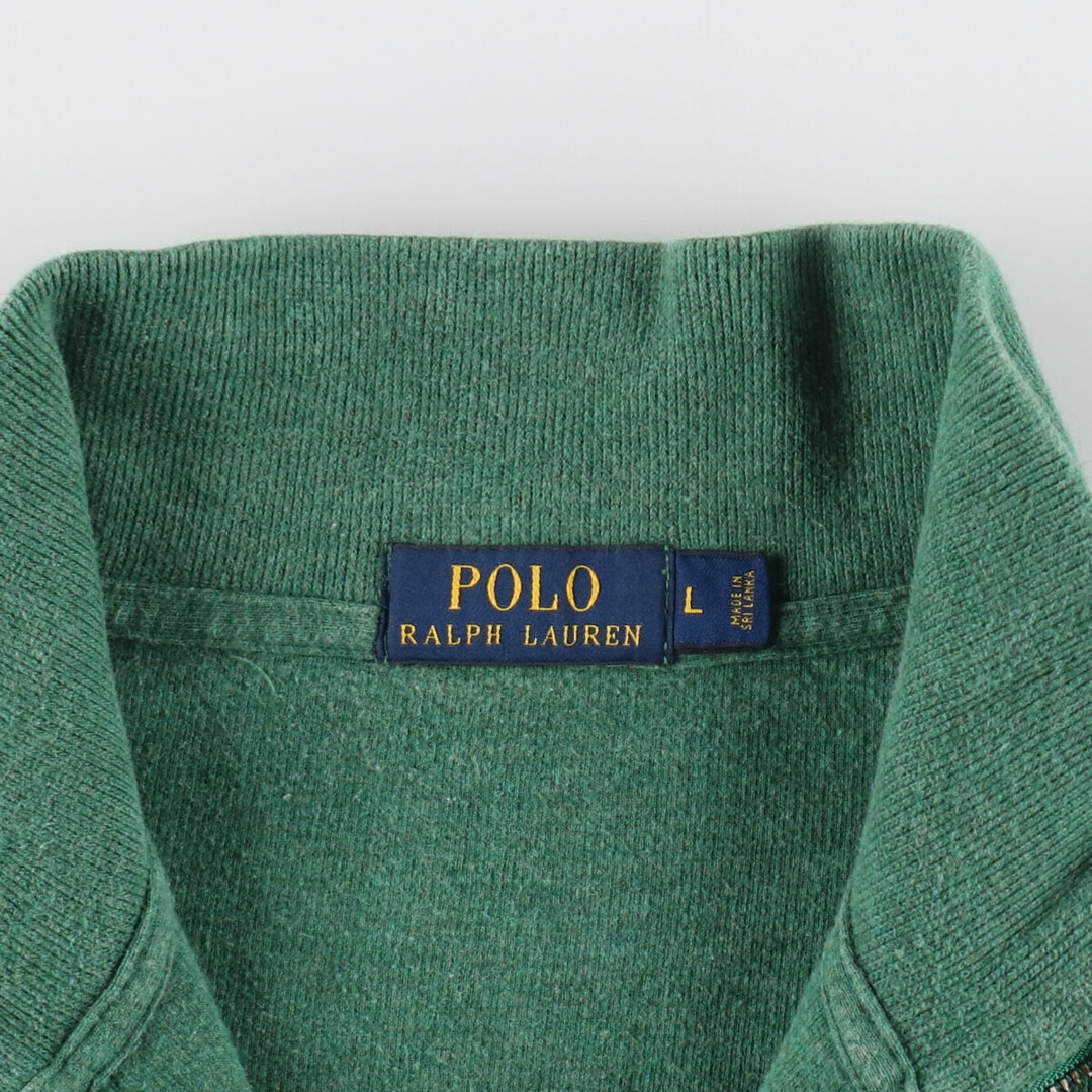 Ralph Lauren POLO RALPH LAUREN Half-zip sweatshirt, sweatshirt, men's size L / eaa491469