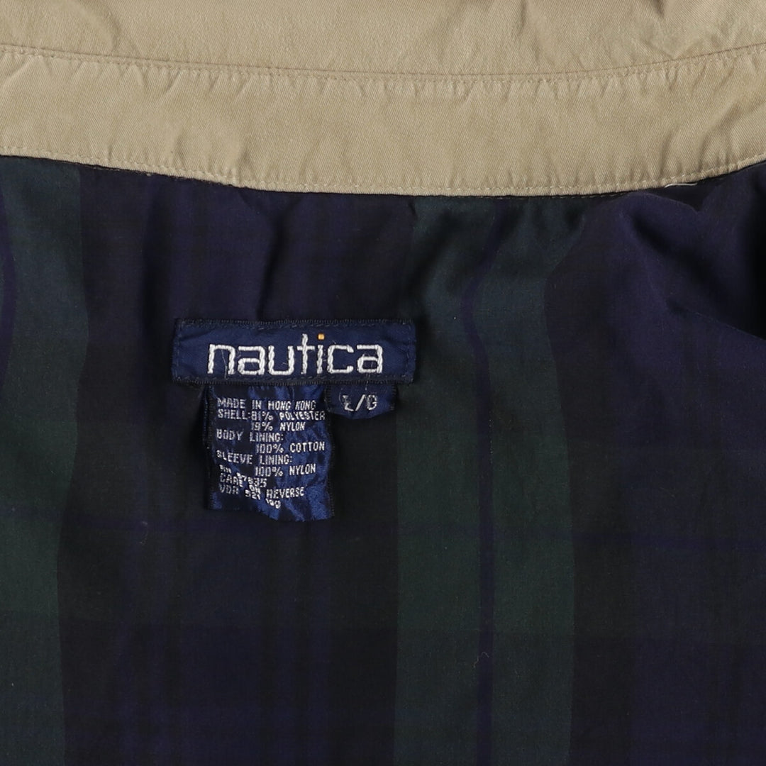 90'S NAUTICA swing top sports jacket, men's size L, vintage /eaa491494