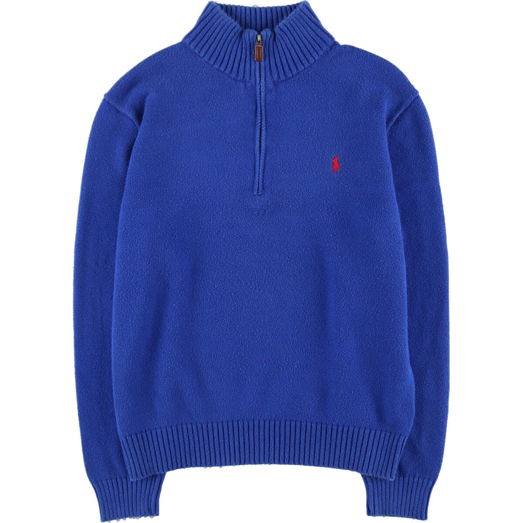 Ralph Lauren POLO RALPH LAUREN Cotton knit half zip sweater Men's L equivalent / eaa491540