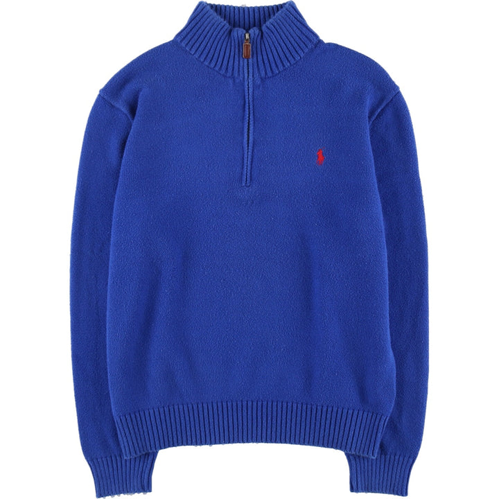 Ralph Lauren POLO RALPH LAUREN Cotton knit half zip sweater Men's L equivalent / eaa491540