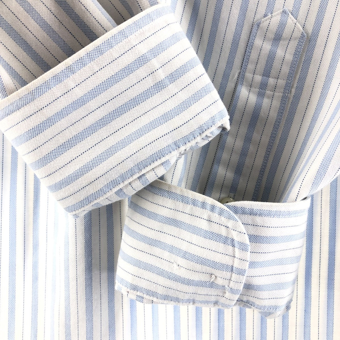 Brooks Brothers 346 Multi-Stripe Long Sleeve Button-Down Striped Shirt, Men's M Size / eaa491578