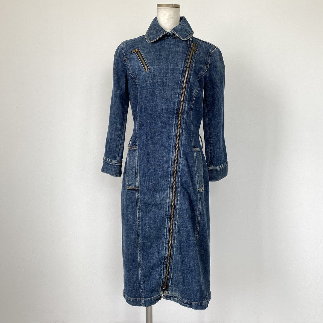 Ralph Lauren LRL LAUREN JEANS COMPANY Long sleeve maxi length denim dress Women's S size / eaa491615