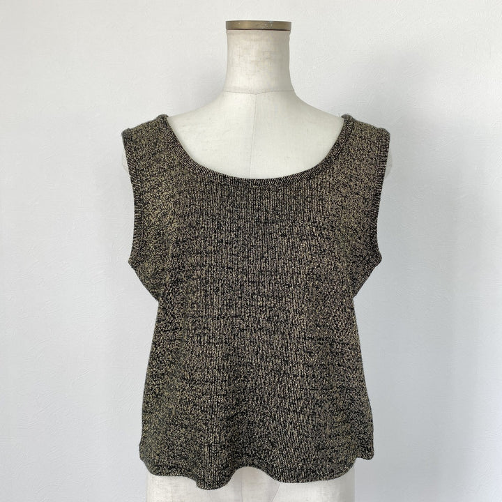 Lucie Ann glitter tank top made in USA, size M for women /eaa491624