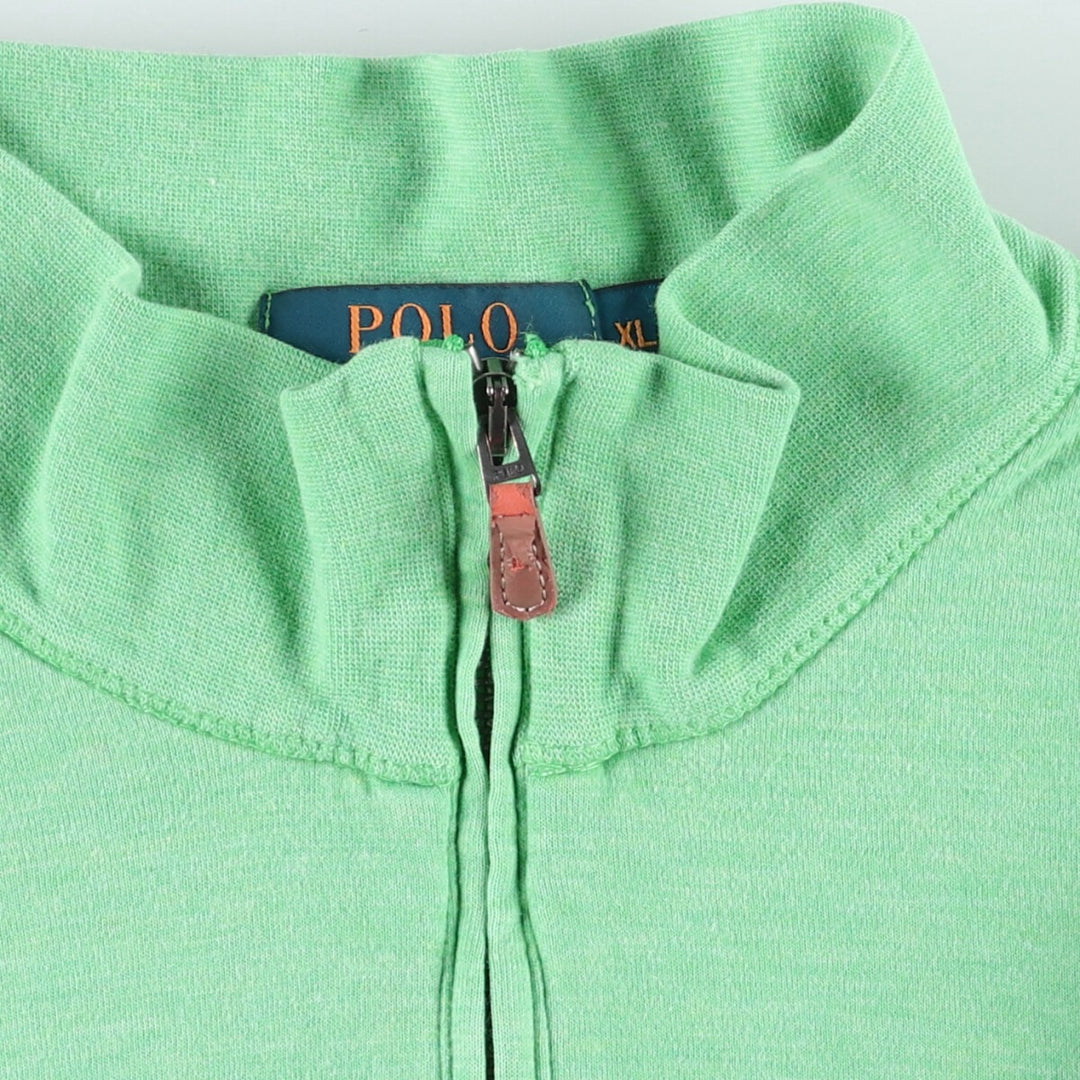 Ralph Lauren POLO RALPH LAUREN Half-Zip Sweatshirt Sweatshirt Women's XL equivalent /eaa491625