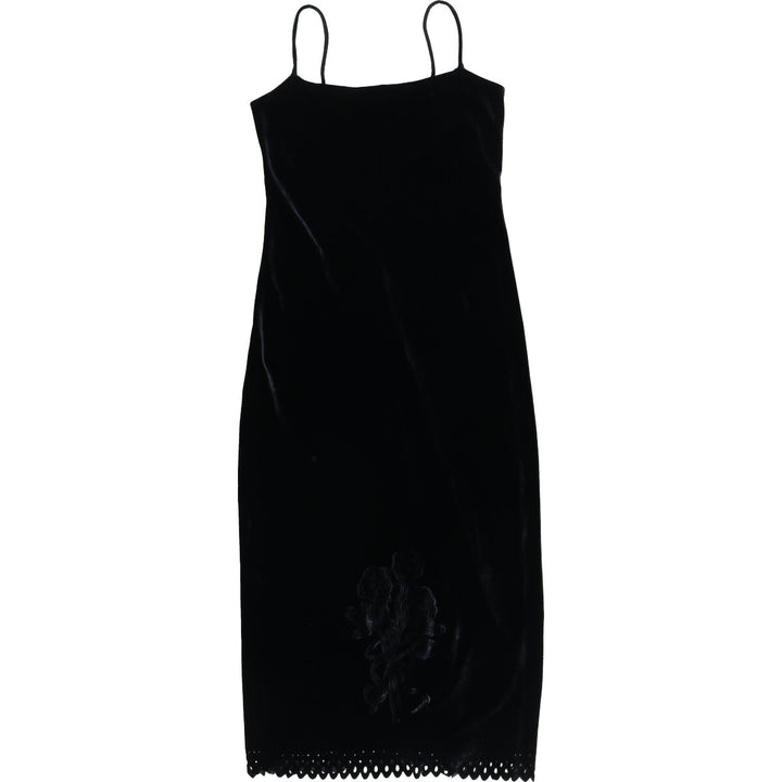 PEPA BONETT Velour Camisole Dress Women's M size /eaa491643