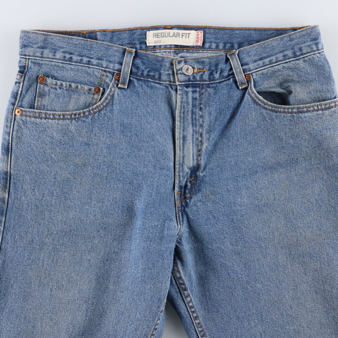 00'S Levi's 505 REGULAR FIT tapered denim pants for men, size w37 / eaa491701