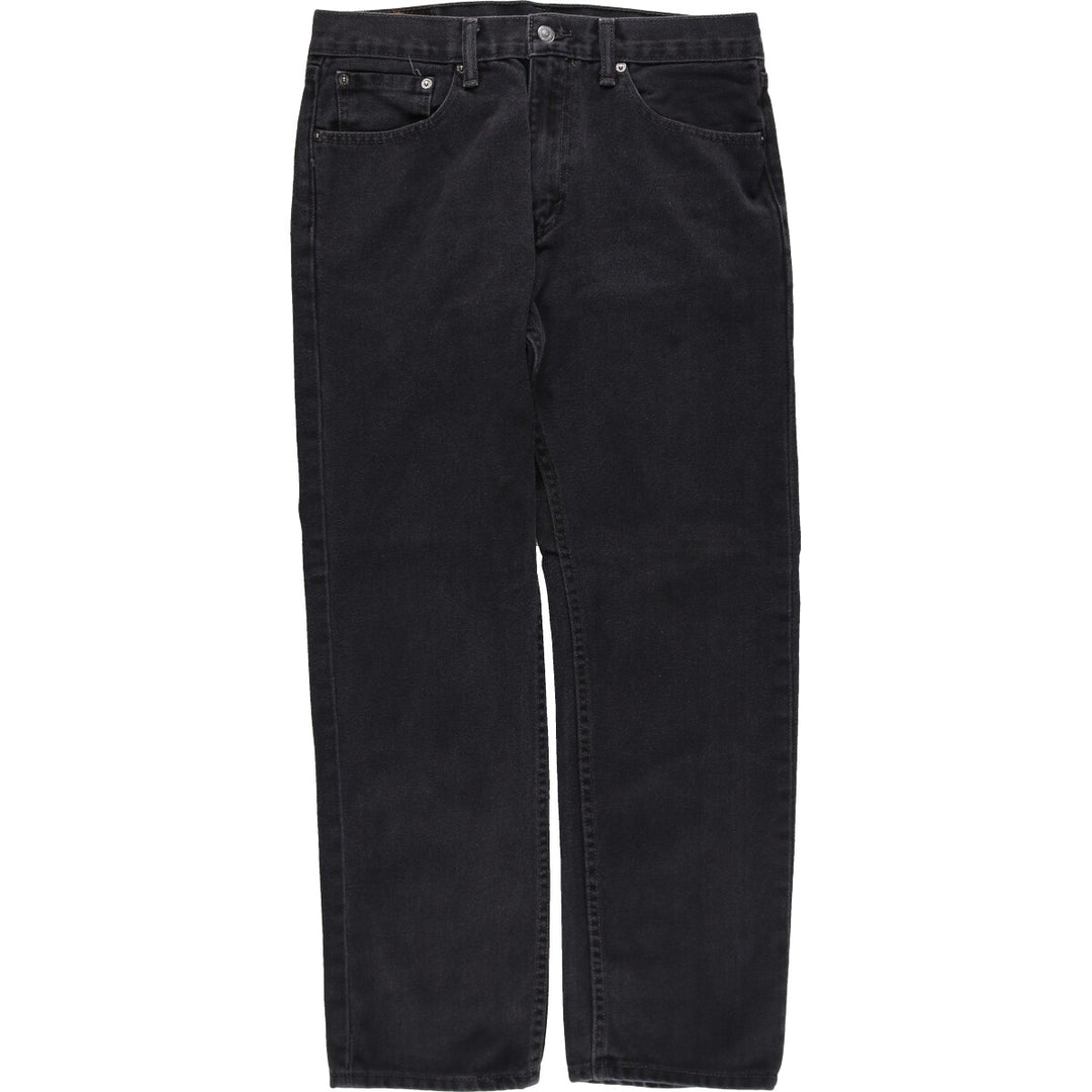 Levi's 505 Black Denim Tapered Denim Pants Men's W34 equivalent / eaa491706