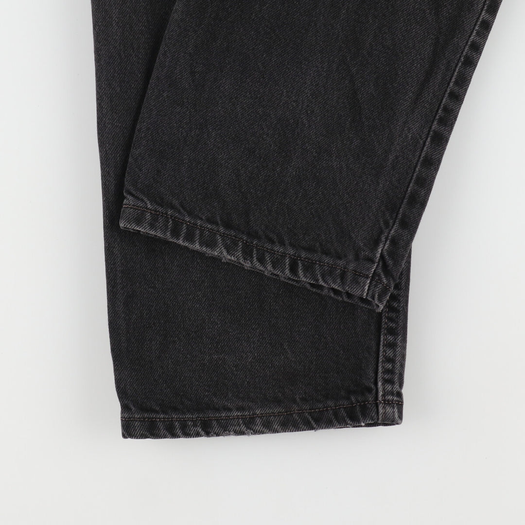 00'S Levi's 550 Relaxed Fit Black Denim Tapered Denim Pants Men's W33 equivalent / eaa491714