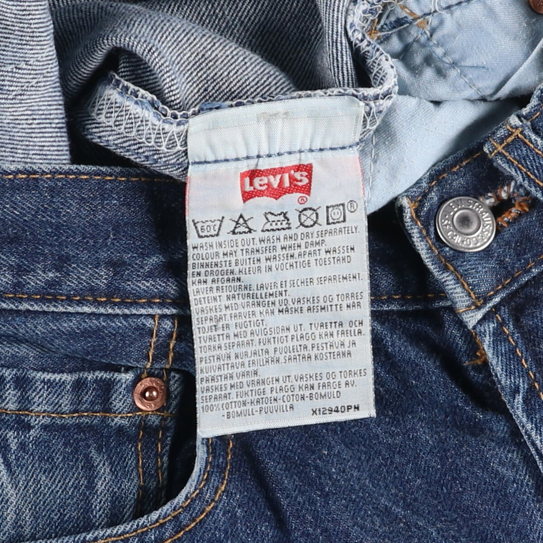 90s~00'S Levi's 501 Euro Model Straight Denim Pants Made in England Men's W31 Vintage /eaa491720