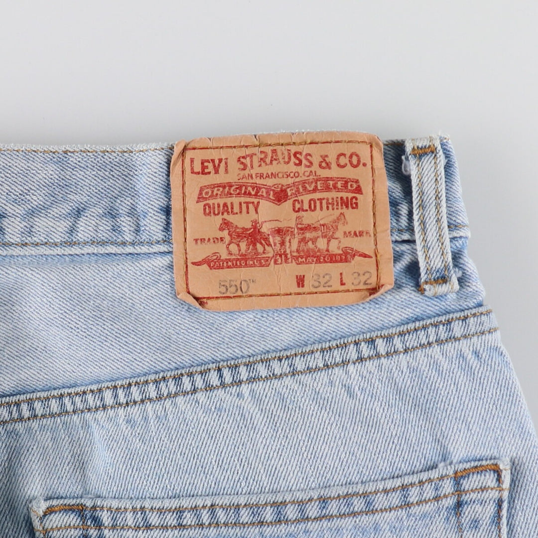 00'S Levi's 550 Relaxed Fit Tapered Denim Pants Men's W33 equivalent / eaa491725