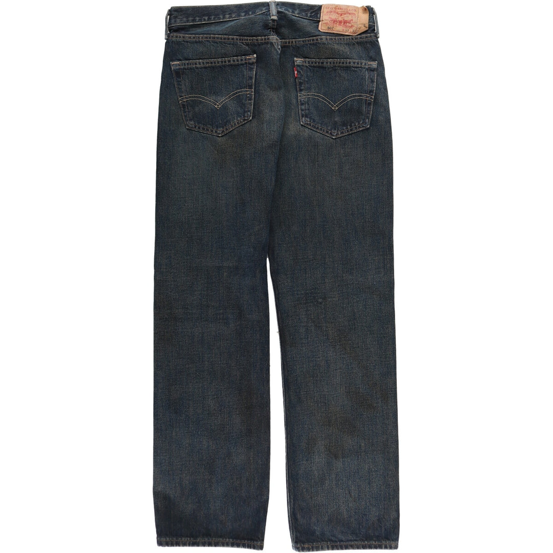 Levi's 501 straight denim pants for men, equivalent to W32 / eaa491746