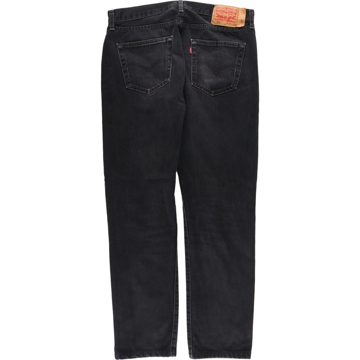 Levi's 501 Black Denim Straight Denim Pants Men's W36 / eaa491747