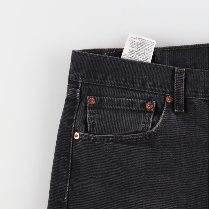 Levi's 501 Black Denim Straight Denim Pants Men's W36 / eaa491747