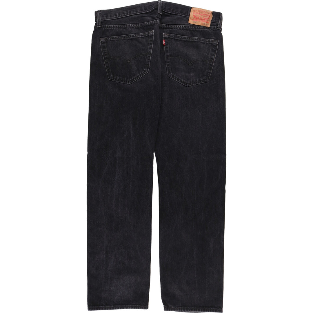 Levi's 501 Black Denim Straight Denim Pants Men's W36 / eaa491782