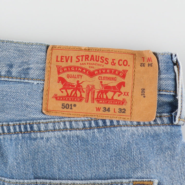 Levi's 501 straight denim pants for men, size W34 / eaa491787