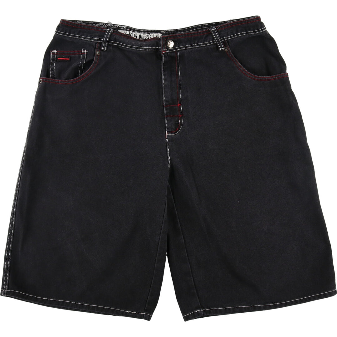 FUBU Black Denim Shorts Half Pants Men's W37 equivalent /eaa491797