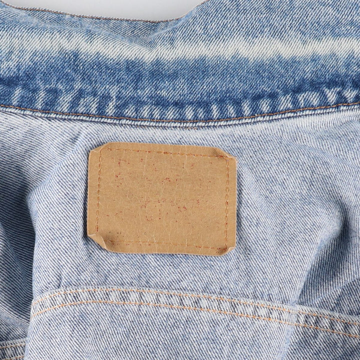 90'S Levi's denim jacket, denim jacket, made in USA, men's XL size, vintage /eaa491804