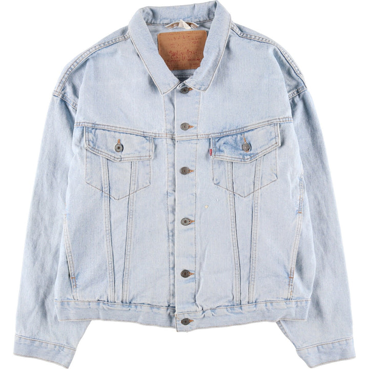 90'S Levi's 70598 oversized patch denim jacket, G-jacket, men's XL size /eaa491845