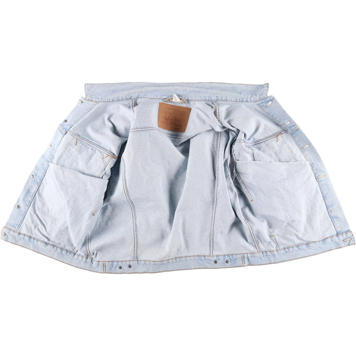 90'S Levi's 70598 oversized patch denim jacket, G-jacket, men's XL size /eaa491845