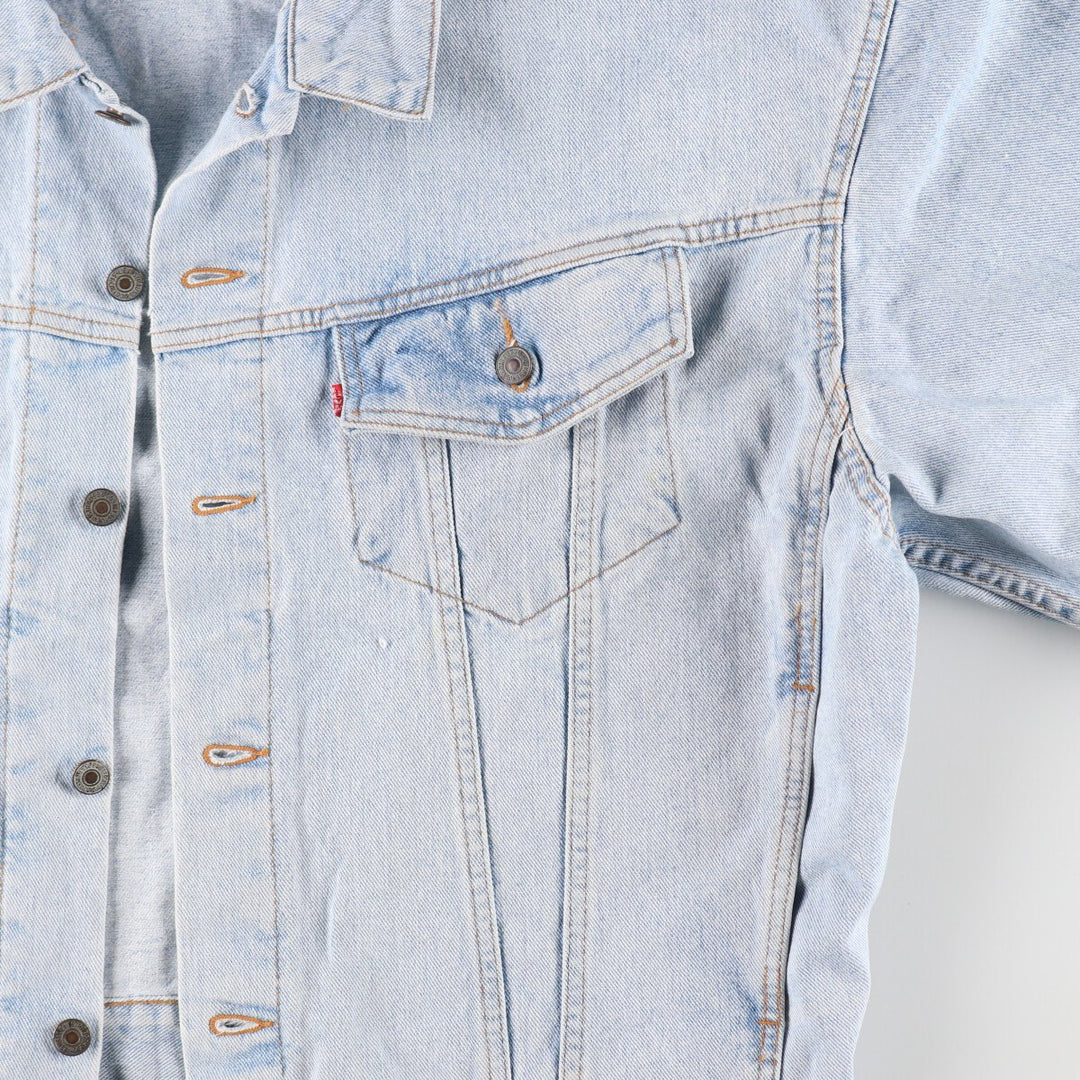 90'S Levi's 70598 oversized patch denim jacket, G-jacket, men's XL size /eaa491845