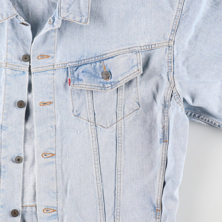 90'S Levi's 70598 oversized patch denim jacket, G-jacket, men's XL size /eaa491845