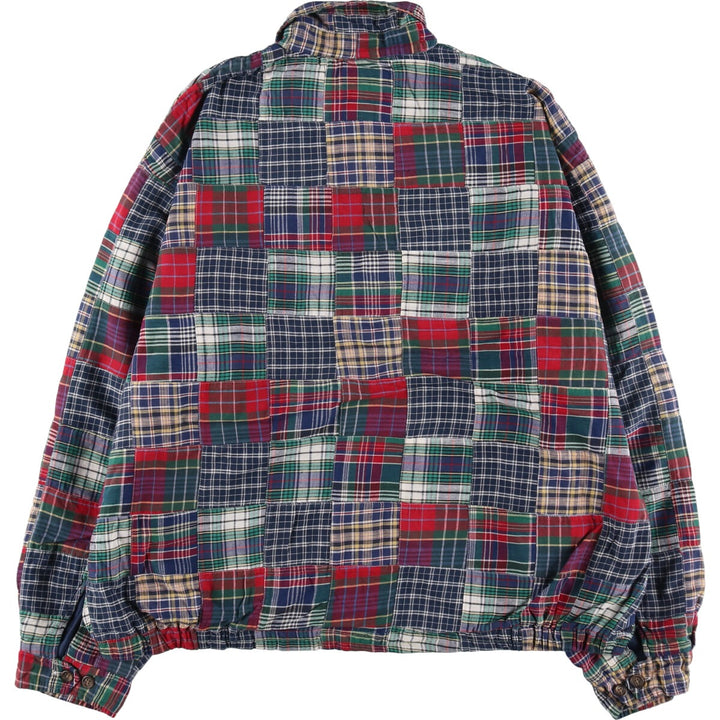 Brooks Brothers Est.1818 Check Pattern Patchwork Cotton Blouson Men's XL /eaa491890