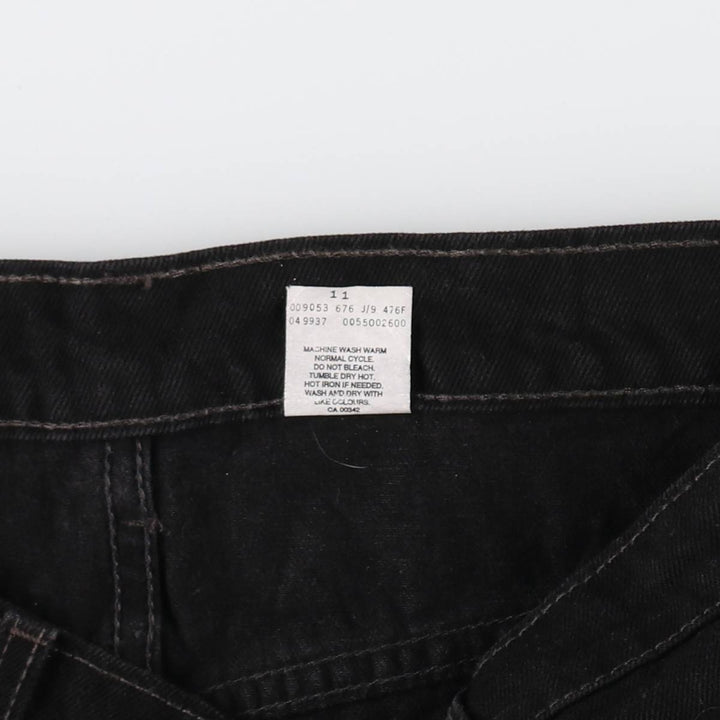 Levi's 550 Relaxed Fit Black Denim Tapered Denim Pants Made in Canada Men's W37 equivalent / eaa492027