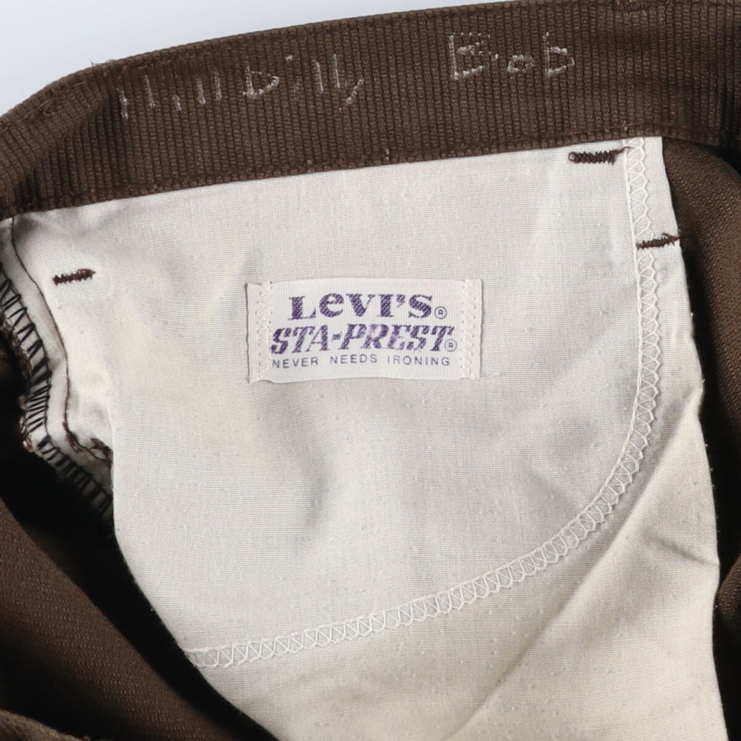 ~90'S Levi's STA-PREST slacks pants for men, W37 equivalent, vintage / eaa492033