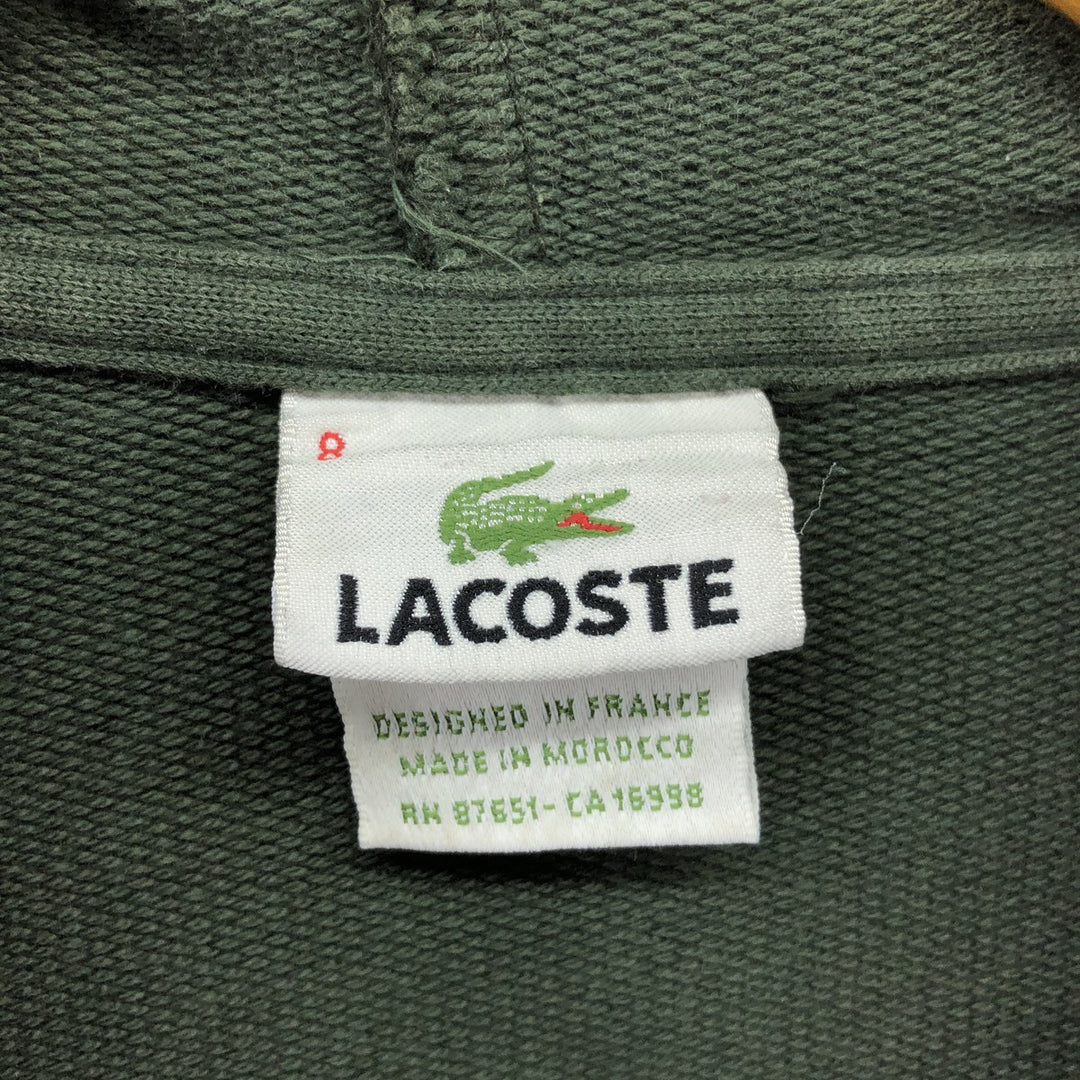 Lacoste LACOSTE French design sweat full zip hoodie 8 Men's XL equivalent /eaa492119
