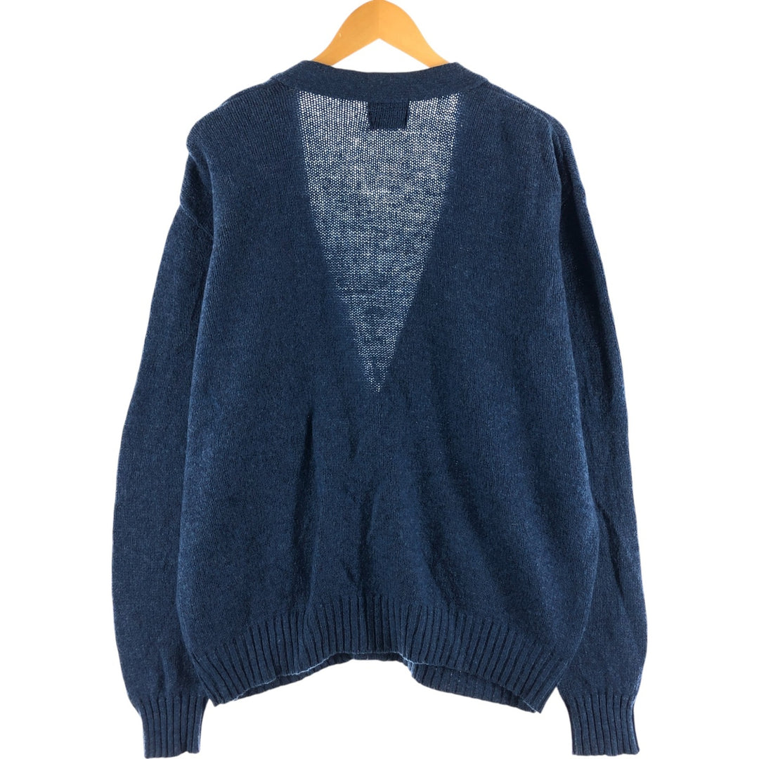 90'S Jantzen acrylic knit cardigan made in USA, men's XL size, vintage /eaa492176