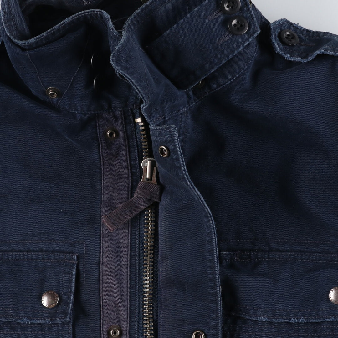 Ralph Lauren POLO by Ralph Lauren Safari Jacket, Men's XL cotton navy blue type Vintage Second Hand
