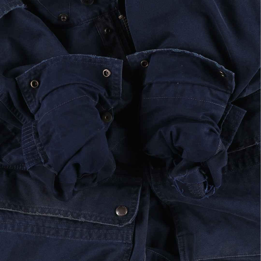 Ralph Lauren POLO by Ralph Lauren Safari Jacket, Men's XL cotton navy blue type Vintage Second Hand