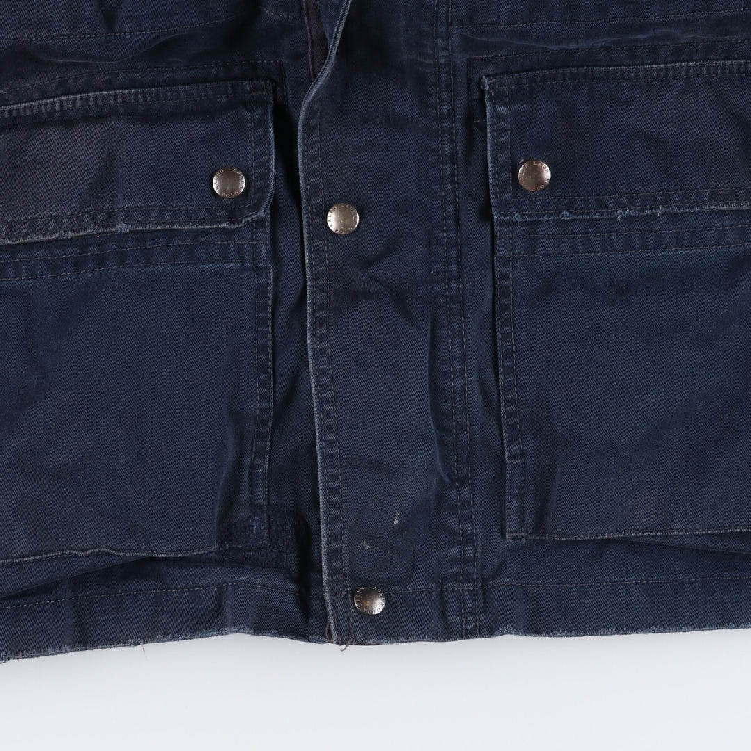Ralph Lauren POLO by Ralph Lauren Safari Jacket, Men's XL cotton navy blue type Vintage Second Hand