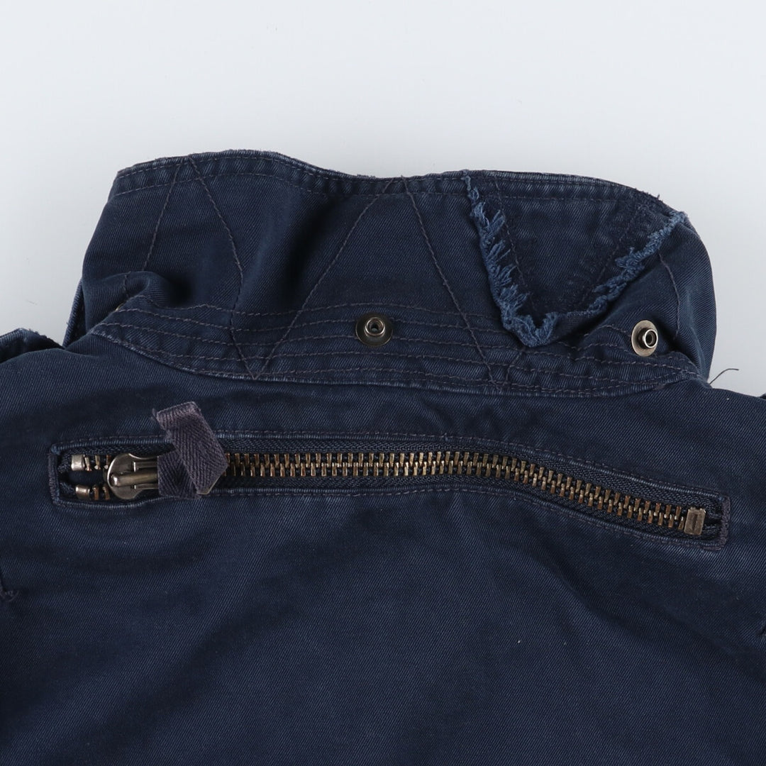Ralph Lauren POLO by Ralph Lauren Safari Jacket, Men's XL cotton navy blue type Vintage Second Hand