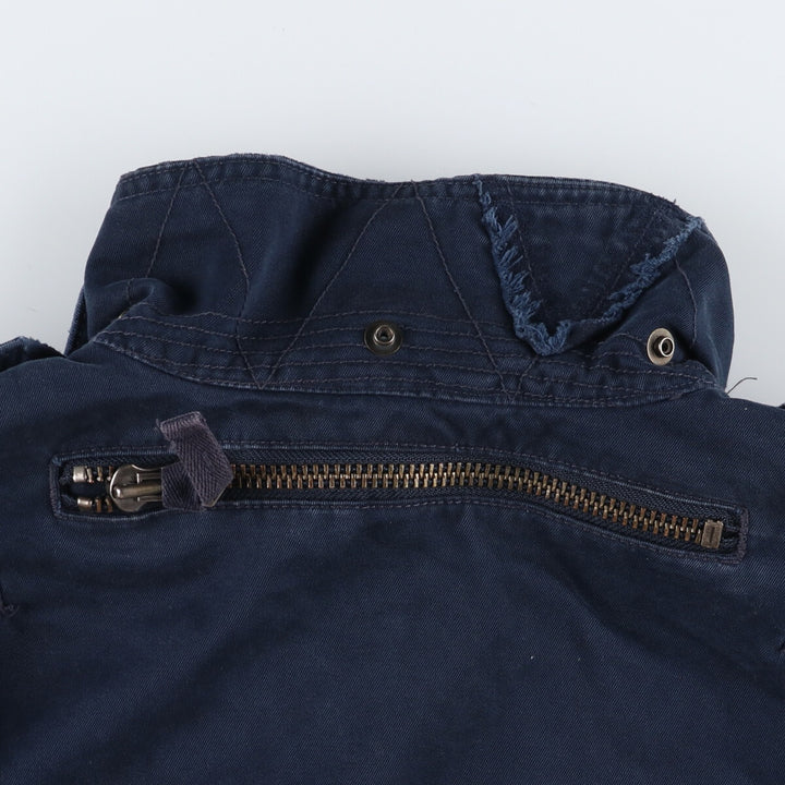 Ralph Lauren POLO by Ralph Lauren Safari Jacket, Men's XL cotton navy blue type Vintage Second Hand