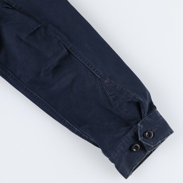 Ralph Lauren POLO by Ralph Lauren Safari Jacket, Men's XL cotton navy blue type Vintage Second Hand