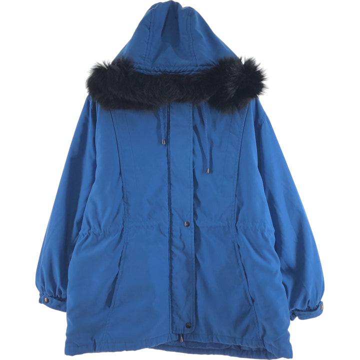 Big size BROMLEY SPORT padded mountain parka shell jacket puffer jacket women's XXXL equivalent polyester blue type Vintage Second Hand