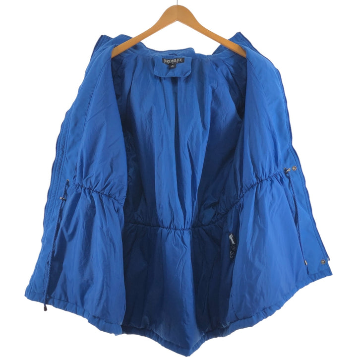 Big size BROMLEY SPORT padded mountain parka shell jacket puffer jacket women's XXXL equivalent polyester blue type Vintage Second Hand