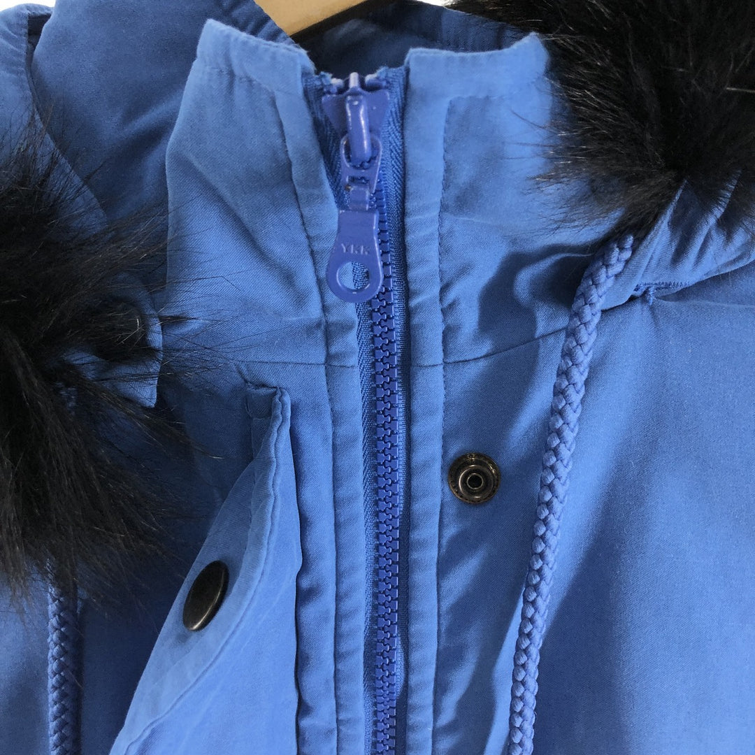Big size BROMLEY SPORT padded mountain parka shell jacket puffer jacket women's XXXL equivalent polyester blue type Vintage Second Hand