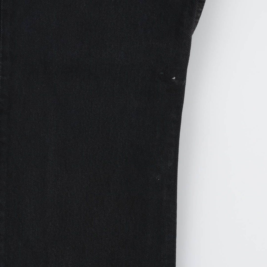 Levi's 501 Euro Model Black Denim Straight Denim Pants Men's W33 equivalent / eaa492233