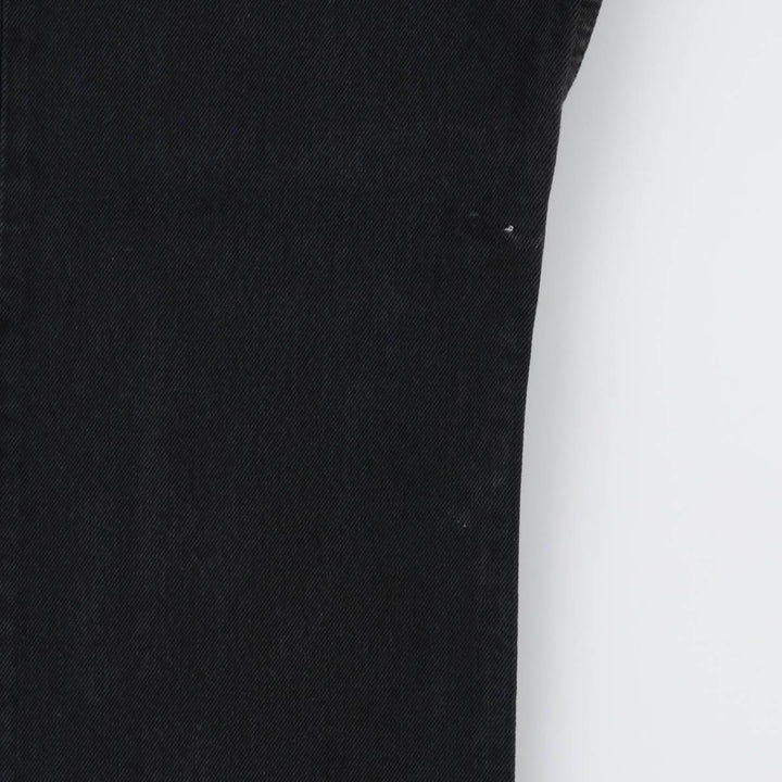 Levi's 501 Euro Model Black Denim Straight Denim Pants Men's W33 equivalent / eaa492233