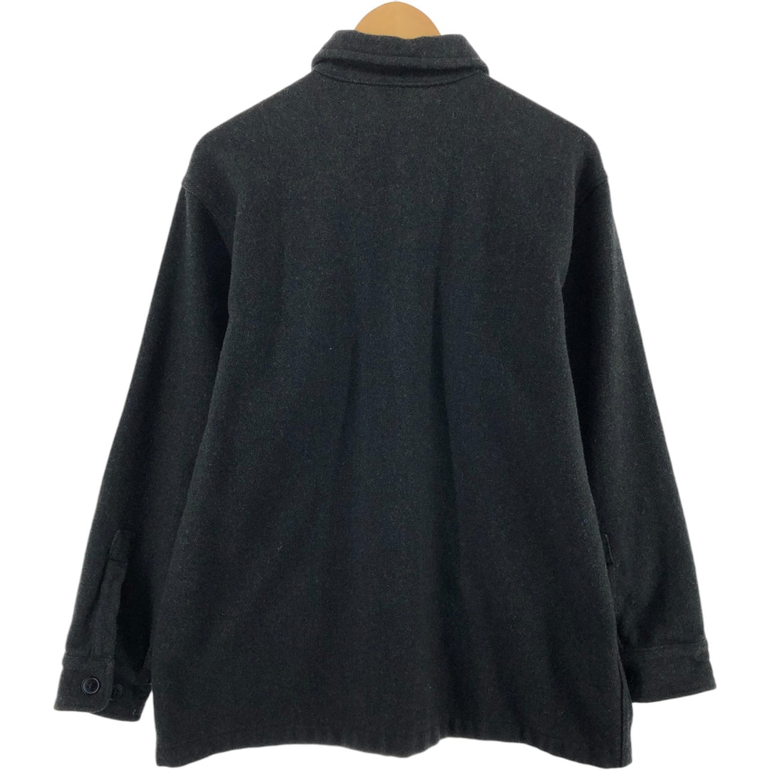 BRANDINI Wool Box Shirt Men's M size /eaa492289