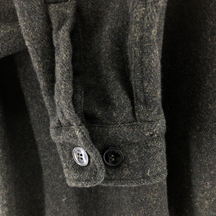 BRANDINI Wool Box Shirt Men's M size /eaa492289