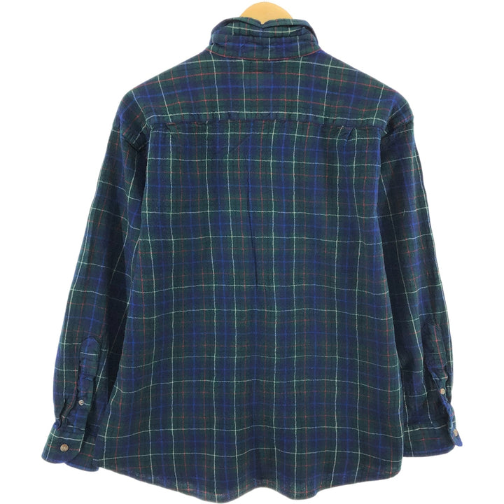 Pendleton Check Pattern Wool Button-Down Shirt, Men's XL Size / eaa492297