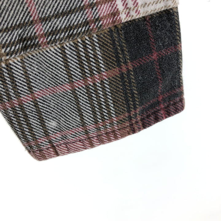 80'S OZARK TRAIL Long Sleeve Light Flannel Check Shirt Men's M Size Vintage /eaa492301