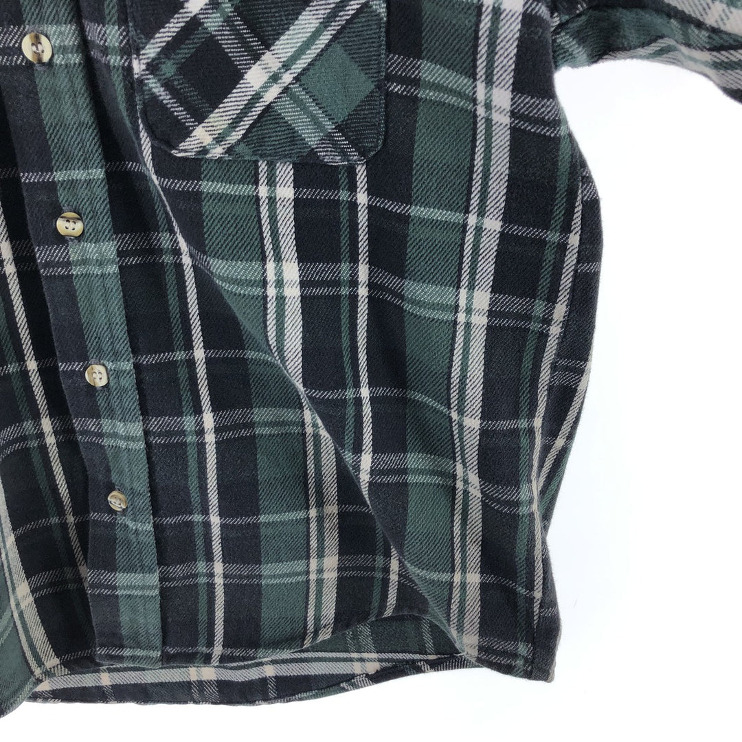 90'S Five Brother Long Sleeve Flannel Check Shirt Men's Medium Vintage /eaa492302