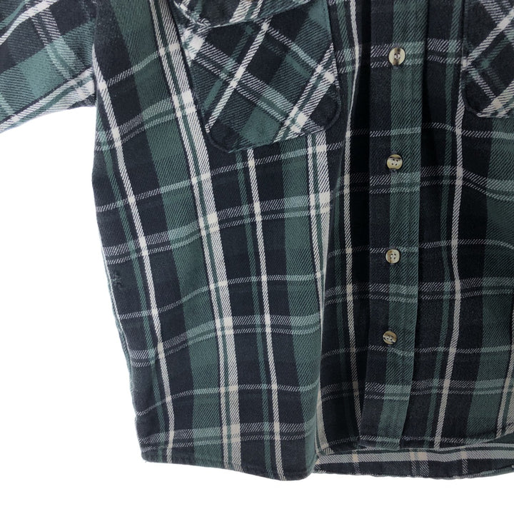 90'S Five Brother Long Sleeve Flannel Check Shirt Men's Medium Vintage /eaa492302